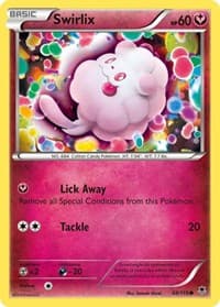Swirlix - XY - Phantom Forces - Pokemon card