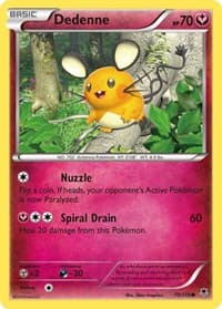 Dedenne - XY - Phantom Forces - Pokemon card
