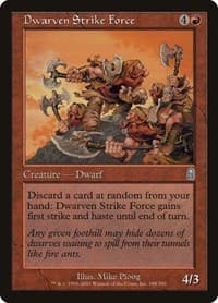 Dwarven Strike Force - Odyssey - Magic: The Gathering card