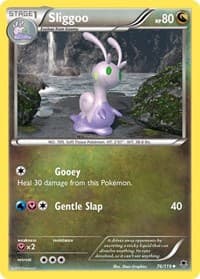 Sliggoo - XY - Phantom Forces - Pokemon card