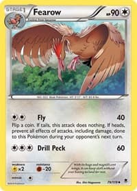 Fearow - XY - Phantom Forces - Pokemon card