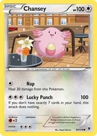 Chansey - XY - Phantom Forces - Pokemon card