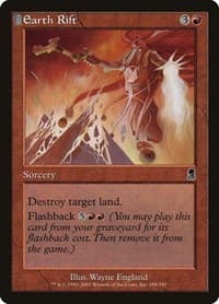 Earth Rift - Odyssey - Magic: The Gathering card
