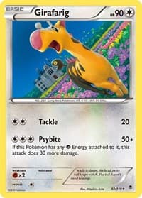 Girafarig - XY - Phantom Forces - Pokemon card