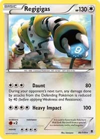 Regigigas - XY - Phantom Forces - Pokemon card