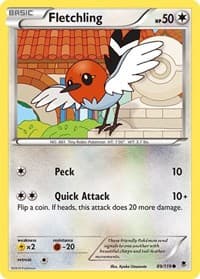 Fletchling - XY - Phantom Forces - Pokemon card