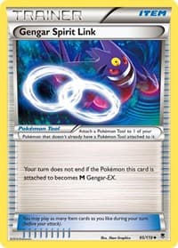 Gengar Spirit Link - XY - Phantom Forces - Pokemon card