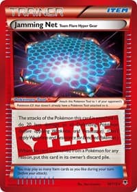 Jamming Net - XY - Phantom Forces - Pokemon card
