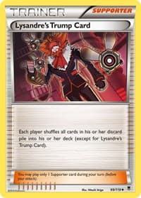 Lysandre's Trump Card - XY - Phantom Forces - Pokemon card