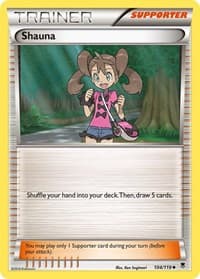 Shauna - XY - Phantom Forces - Pokemon card