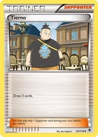 Tierno - XY - Phantom Forces - Pokemon card