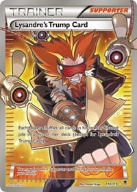 Lysandre's Trump Card (118 Full Art) - XY - Phantom Forces - Pokemon card