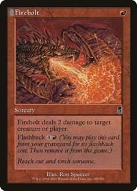 Firebolt - Odyssey - Magic: The Gathering card