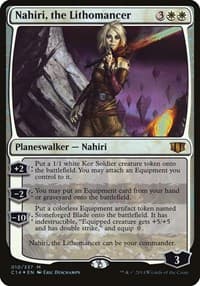 Nahiri, the Lithomancer (Commander 2014) - Oversize Cards - Magic: The Gathering card