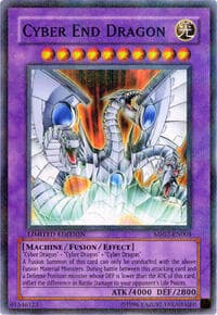 Cyber End Dragon - Mattel Action Figure Promos: Series 2 - YuGiOh card