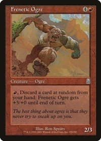 Frenetic Ogre - Odyssey - Magic: The Gathering card