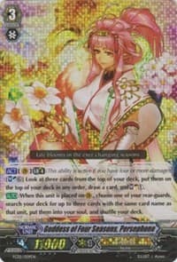Goddess of Four Seasons, Persephone - FC02: Fighter's Collection 2014 - Cardfight Vanguard card