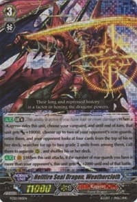 Hellfire Seal Dragon, Weathercloth - FC02: Fighter's Collection 2014 - Cardfight Vanguard card
