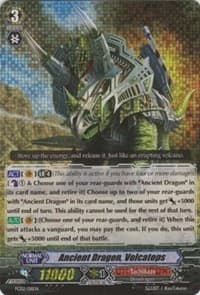 Ancient Dragon, Volcatops - FC02: Fighter's Collection 2014 - Cardfight Vanguard card