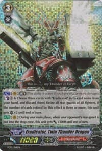 Eradicator, Twin Thunder Dragon - FC02: Fighter's Collection 2014 - Cardfight Vanguard card