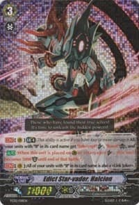 Edict Star-vader, Halcion - FC02: Fighter's Collection 2014 - Cardfight Vanguard card