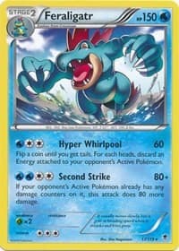 Feraligatr - 17/119 (XY Phantom Forces) - Deck Exclusives - Pokemon card