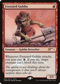 Frenzied Goblin - FNM Promos - Magic: The Gathering card