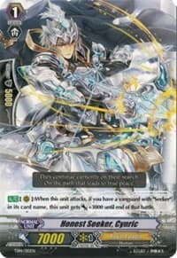 Honest Seeker, Cynric - Trial Deck 14: Seeker of Hope - Cardfight Vanguard card