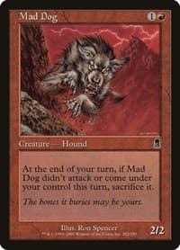 Mad Dog - Odyssey - Magic: The Gathering card