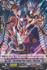 Throwing Star-vader, Thorium - Trial Deck 17: Will of the Locked Dragon - Cardfight Vanguard card
