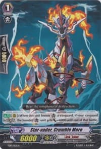Star-vader, Crumble Mare - Trial Deck 17: Will of the Locked Dragon - Cardfight Vanguard card