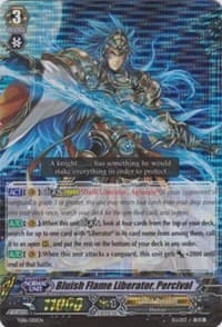 Bluish Flame Liberator, Percival - Trial Deck 16: Divine Judgement of the Bluish Flames - Cardfight Vanguard card