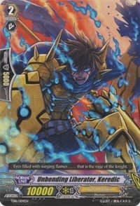 Unbending Liberator, Keredic - Trial Deck 16: Divine Judgement of the Bluish Flames - Cardfight Vanguard card