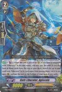 Oath Liberator, Aglovale - Trial Deck 16: Divine Judgement of the Bluish Flames - Cardfight Vanguard card