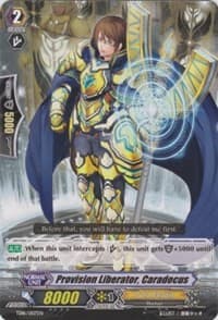 Provision Liberator, Caradocus - Trial Deck 16: Divine Judgement of the Bluish Flames - Cardfight Vanguard card