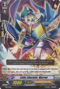 Little Liberator, Marron - Trial Deck 16: Divine Judgement of the Bluish Flames - Cardfight Vanguard card
