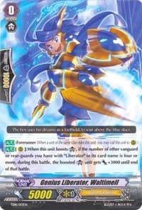 Genius Liberator, Waltimell - Trial Deck 16: Divine Judgement of the Bluish Flames - Cardfight Vanguard card