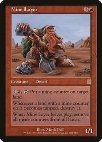 Mine Layer - Odyssey - Magic: The Gathering card
