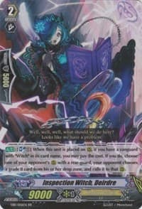 Inspection Witch, Deirdre - EB11 - Requiem at Dusk - Cardfight Vanguard card