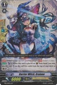 Barrier Witch, Grainne - EB11 - Requiem at Dusk - Cardfight Vanguard card