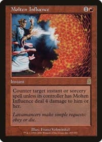Molten Influence - Odyssey - Magic: The Gathering card