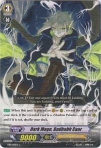 Dark Mage, Badhabh Caar - EB11 - Requiem at Dusk - Cardfight Vanguard card