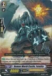 Demon World Castle, Fatalita - EB11 - Requiem at Dusk - Cardfight Vanguard card