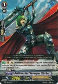 Battle Instinct Revenger, Lifecher - EB11 - Requiem at Dusk - Cardfight Vanguard card
