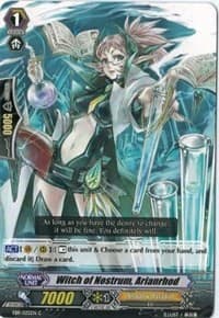 Witch of Nostrum, Arianrhod - EB11 - Requiem at Dusk - Cardfight Vanguard card