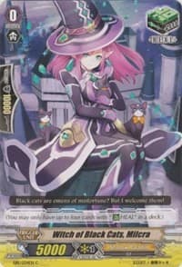 Witch of Black Cats, Milcra - EB11 - Requiem at Dusk - Cardfight Vanguard card