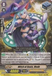 Witch of Goats, Medb - EB11 - Requiem at Dusk - Cardfight Vanguard card