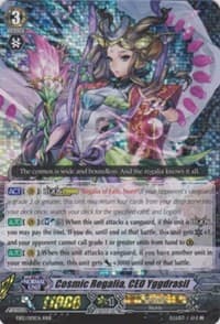 Cosmic Regalia, CEO Yggdrasil - EB12 - Waltz of the Goddess - Cardfight Vanguard card