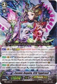 Cosmic Regalia, CEO Yggdrasil (SP) - EB12 - Waltz of the Goddess - Cardfight Vanguard card