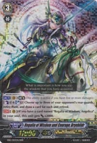 Regalia of Wisdom and Courage, Brynhildr - EB12 - Waltz of the Goddess - Cardfight Vanguard card